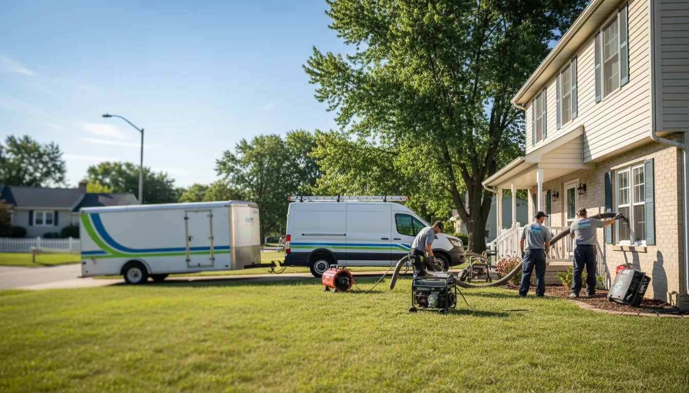 Flooded Basement Restoration And Cleanup With Repair in Mcleod, MT near me
